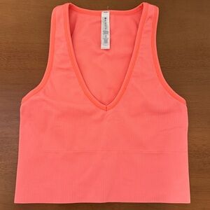 Athleta Aurora Crop Rib Tank